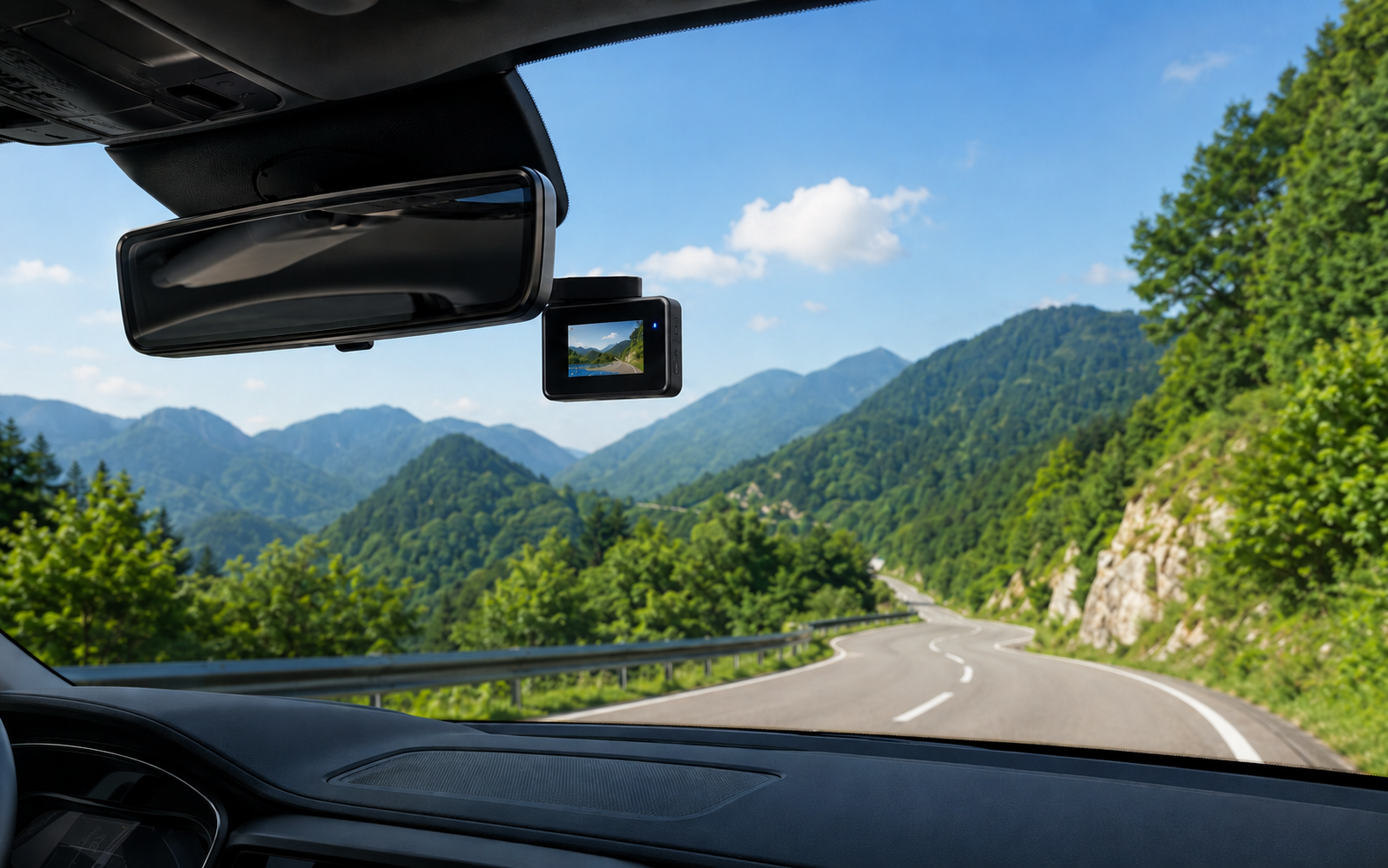 BT Automultimedia & Retrofit Professioneel en volledig kabelvrij weggewerkte OEM-look dashcam